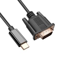 USB C auf VGA Kabel 5,9 Fuß/1,8 M, USB Typ C auf VGA Kabel, Geeignet für US2637