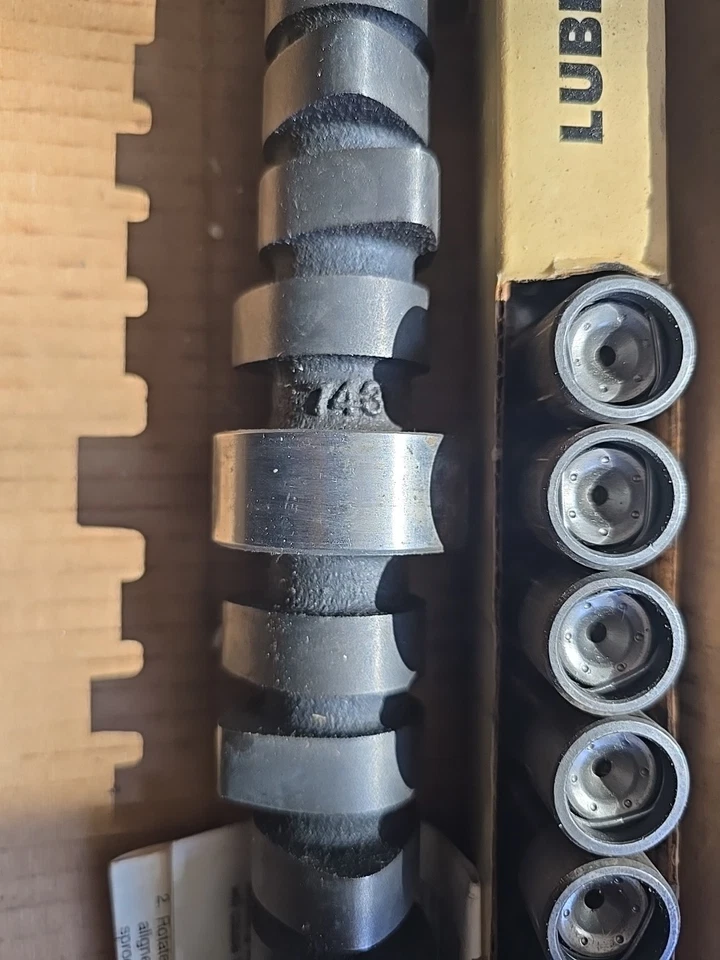 Árbol de levas de rodillo sólido C6 y B3 para grúa 743 Cwc HECHO EN EE. UU. Foto 4 de 4