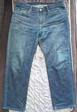 Men's ZOZO Blue Jeans Denim 37 Inch Waist 30 Inch Inside Leg 14 inch Drop