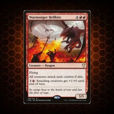 MTG - Warmonger Hellkite - CM2 - EN - NM
