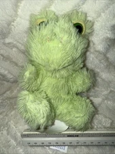 HugFun Frog Stuffed Animal Green Plush Toad Lovey Toy Baby Soft Cute Toy