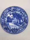 C1899 Wedgwood Etruria Blue Transfer Decorative Plate The Wayside Inn — photo 2