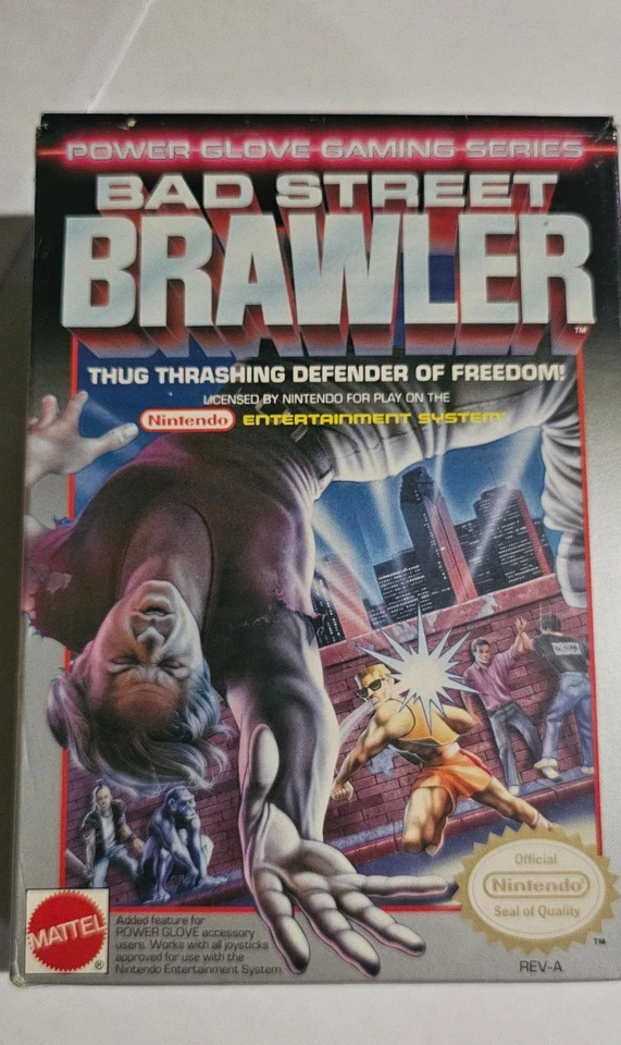 Bad Street Brawler NES (CIB) includes manual and pictured inserts - Image 2 of 4