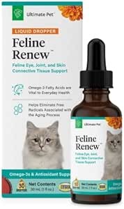 Ultimate Pet Nutrition Feline Renew Omega-3 Immune, Joint & Skin Support