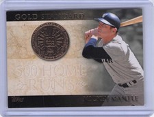 2012 Topps #GS-47 Mickey Mantle Gold Standard