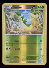 Servine Reverse Holo - 3/114 - Black & White - Pokemon Card