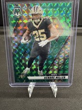 2025 Panini Mosaic - Kendre Miller #124 Green Mosaic Prizm