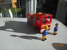 Motore antincendio Jupiter 2009 con pompiere Sam e figure in acciaio ufficio antincendio.