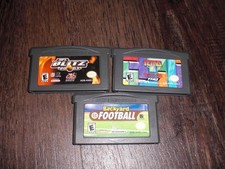 NFL Blitz 2003 Backyard Football Tetris Worlds Nintendo GameBoy Advance GBA DS
