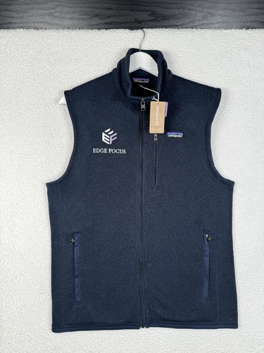 NEU - Patagonia Better Sweater Weste Navy Blau Herren Medium - Edge Focus Company