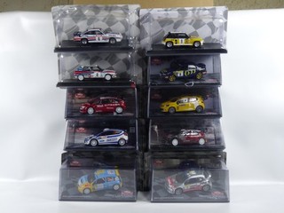 KAS261 Lot de 10 Véhicules 1/43 RALLY : Modèles cassés BROKEN MODELS