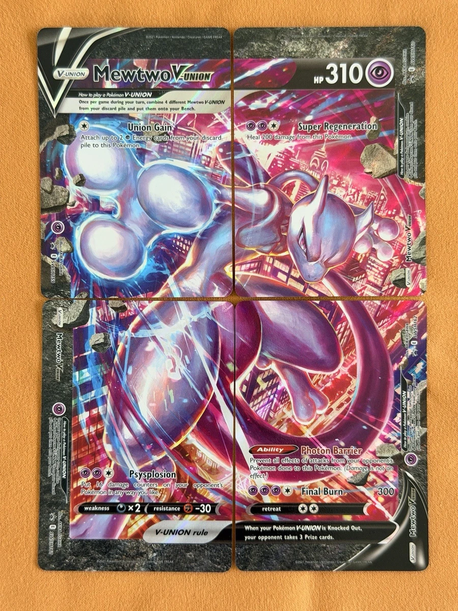Mewtwo V-Union Pokémon TCG Cards for sale | eBay