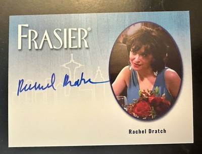 Rittenhouse Frasier Premiere Edition Rachel Dratch as Blind Date Bordered Auto