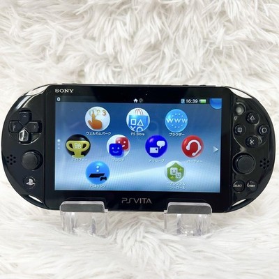 Sony PlayStation PS Vita PCH-2000 ZA11 Black Console W/ box s1338M