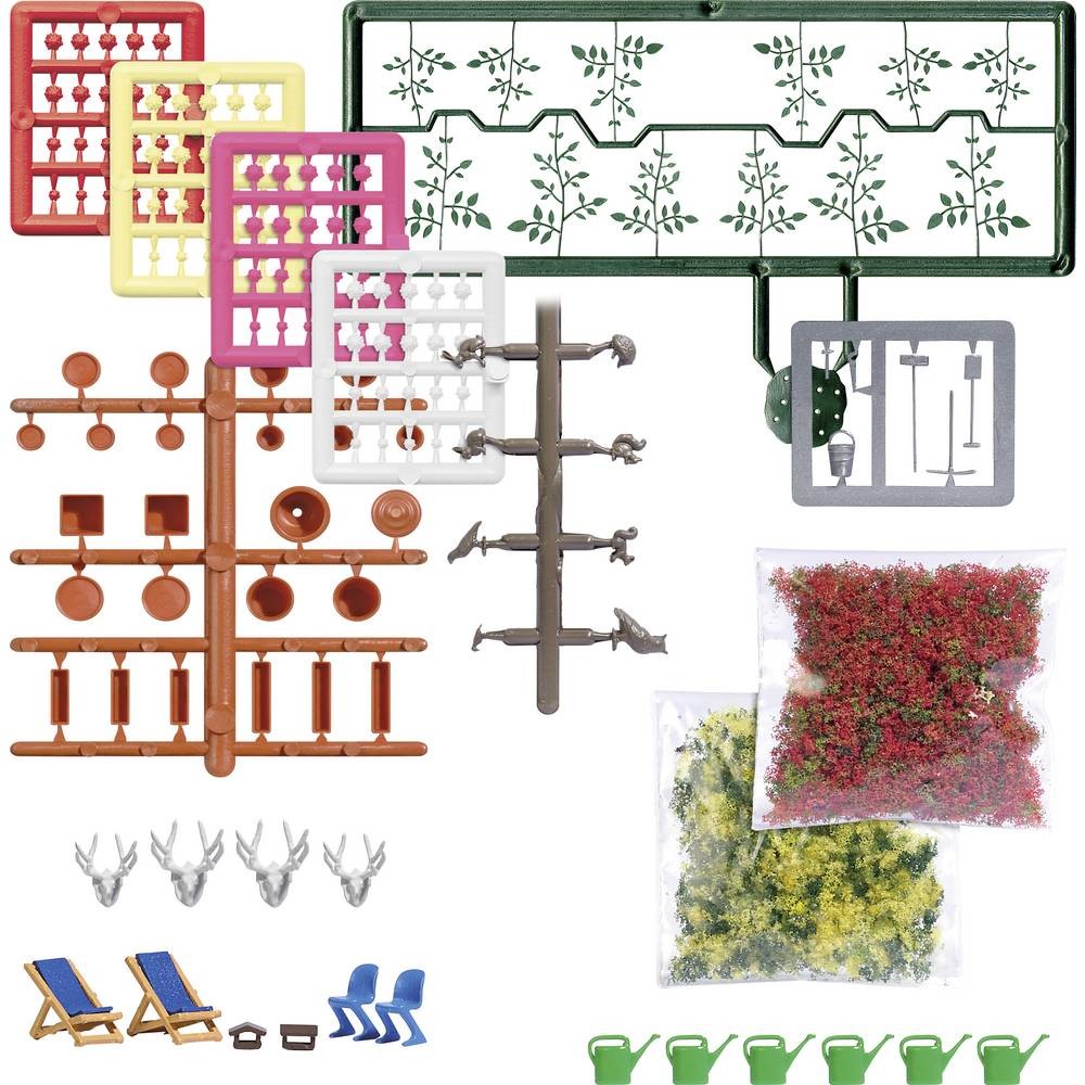 Busch 1836 set de balcon H0 kit miniature pour decor de train