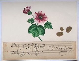 Autograph Pyotr Ilyich Tchaikovsky Russian composer who lived in the Romantic