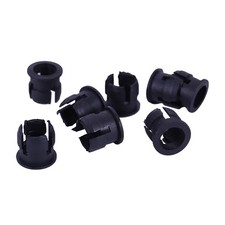400 St&uuml;ck Schwarzer Kunststoff 5mm LED Clip Halter Display Panel Mount F&auml;ll1616