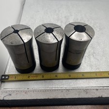 Hardinge 23/32 17/32 5/16 2J Tools Machinist Collets Minor surface Rust ! WOW