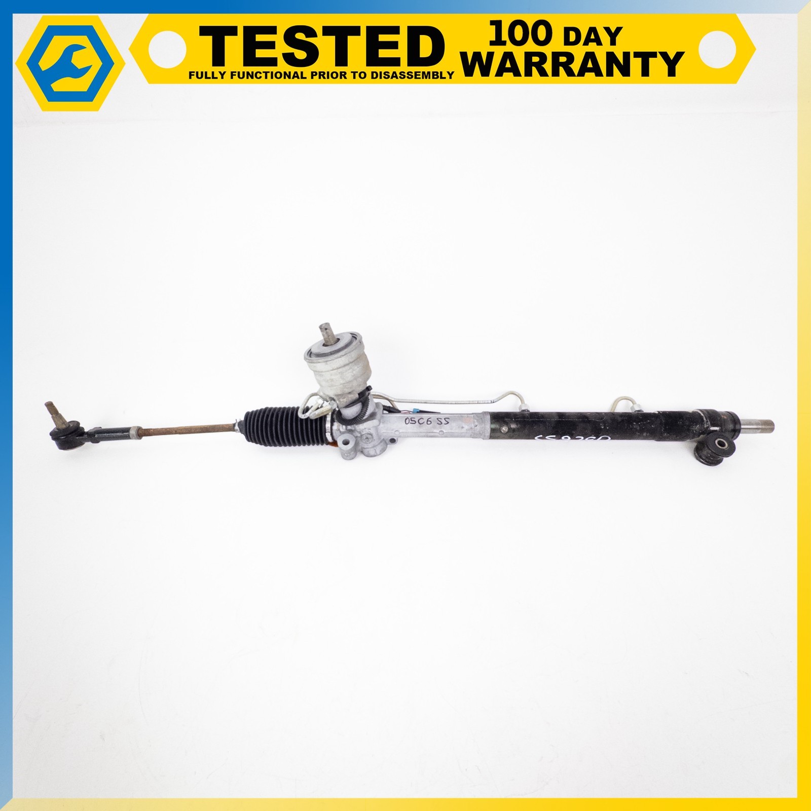 05-07 CHEVROLET CORVETTE C6 POWER STEERING GEAR RACK PINION ASSEMBLY OEM