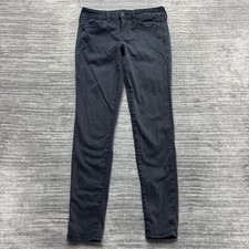 American Eagle Jeans Size 4 Womens Jegging Super Stretch Mid Rise Black Denim