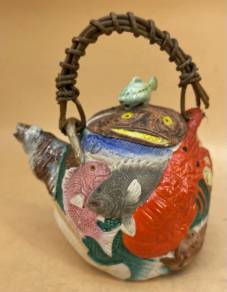 古董日本茶壶| eBay