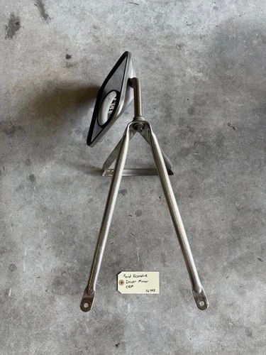 Ford Econoline Driver Side Mirror Stainless Steel Tow Mirror OEM 