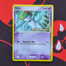 Ralts 61/106 EX Emerald stamped holo TCG Card English 2005 HP 50 on eBay