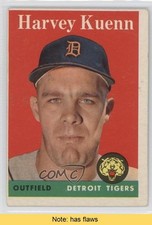 1958 Topps Harvey Kuenn #434 READ 0q3