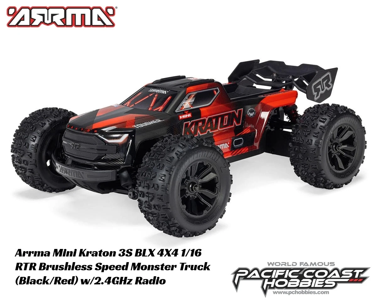 Off-Road 1:16 Hobby RC Car, Truck & Motorcycle Monster Trucks for