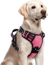Dog Harness for Large No Pull 3 Buckles Easy On  Off Soft Padded