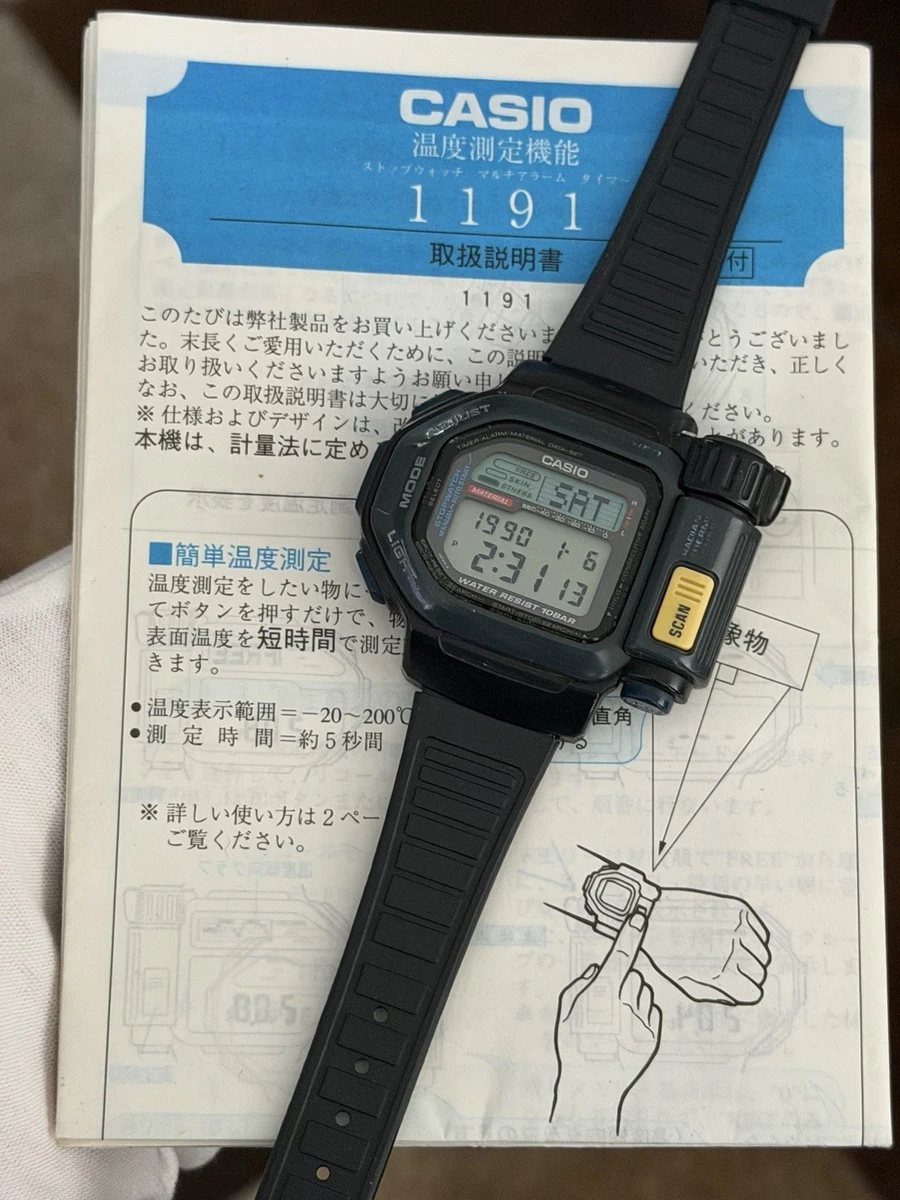 【激レア】CASIO THEMOMETER 腕時計 Casio Thermometer Wristwatches for sale - eBay