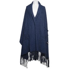 Desigual, Poncho, Größe: ONE SIZE, Blau, Tweed, Damen #rYv