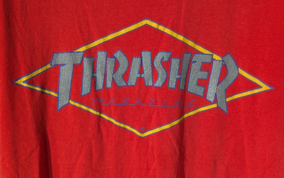 Vintage Thrasher Magazine 80s Single Stitch Men's M T-Shirt