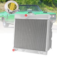 4-row Aluminum Radiator Fit 1963-1969 Dodge Charger Dart Mopar Coronet Polara 4-row Aluminum Radiator Fit 1963-1969 Dodge Charger Dart Mopar Coronet Polara