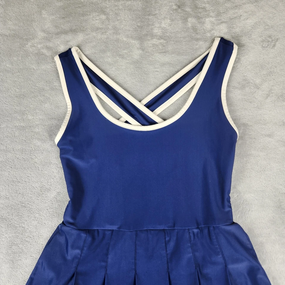 Vestido Plisado Tenis Pickleball Azul Prince X Target Talla XS Foto 2 de 4