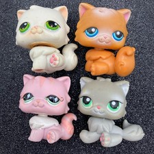 Hasbro LPS Littlest Pet Shop Lot 4 Persians Cats 15 153 460 82