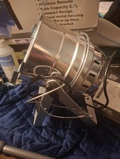 Cameo Par 64 SILVER CLP64RGB10PS 183x10mm LEDs 30w RGB Stage Light Or Uplight