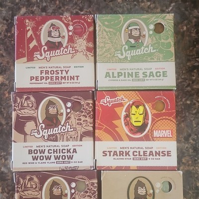 Dr. Squatch Limited Edition Bar Soap Multipack 5 oz