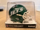 Darrelle Revis Autographed New York Jets Speed Mini Helmet - Beckett