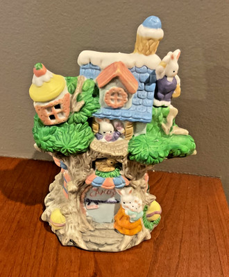 Vintage K-Mart Easter Jubilee Bunny Candy Store House