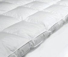 Ogallala Hypodown Bed Topper 800FP Goose Down & Milkweed 10" Box Luxury