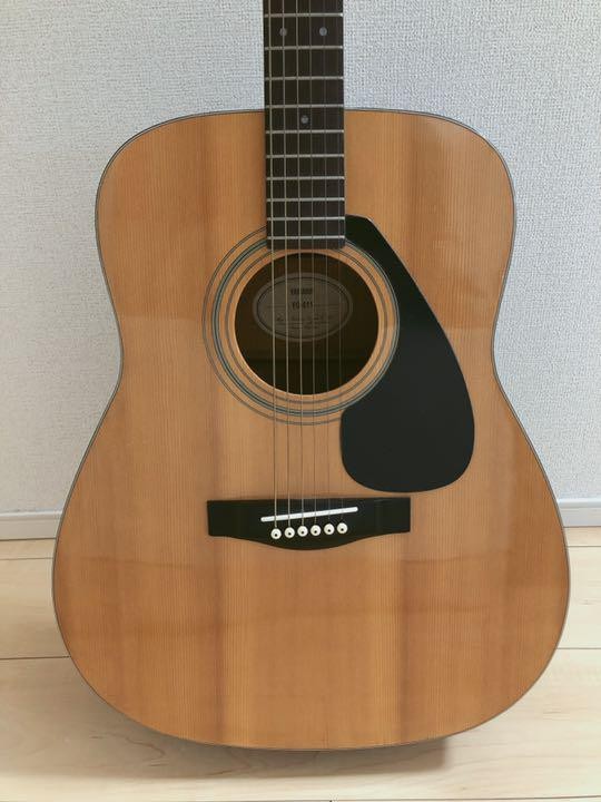 Folk Acoustic Guitar Yamaha FG-411 Natural with Hard Case | eBay