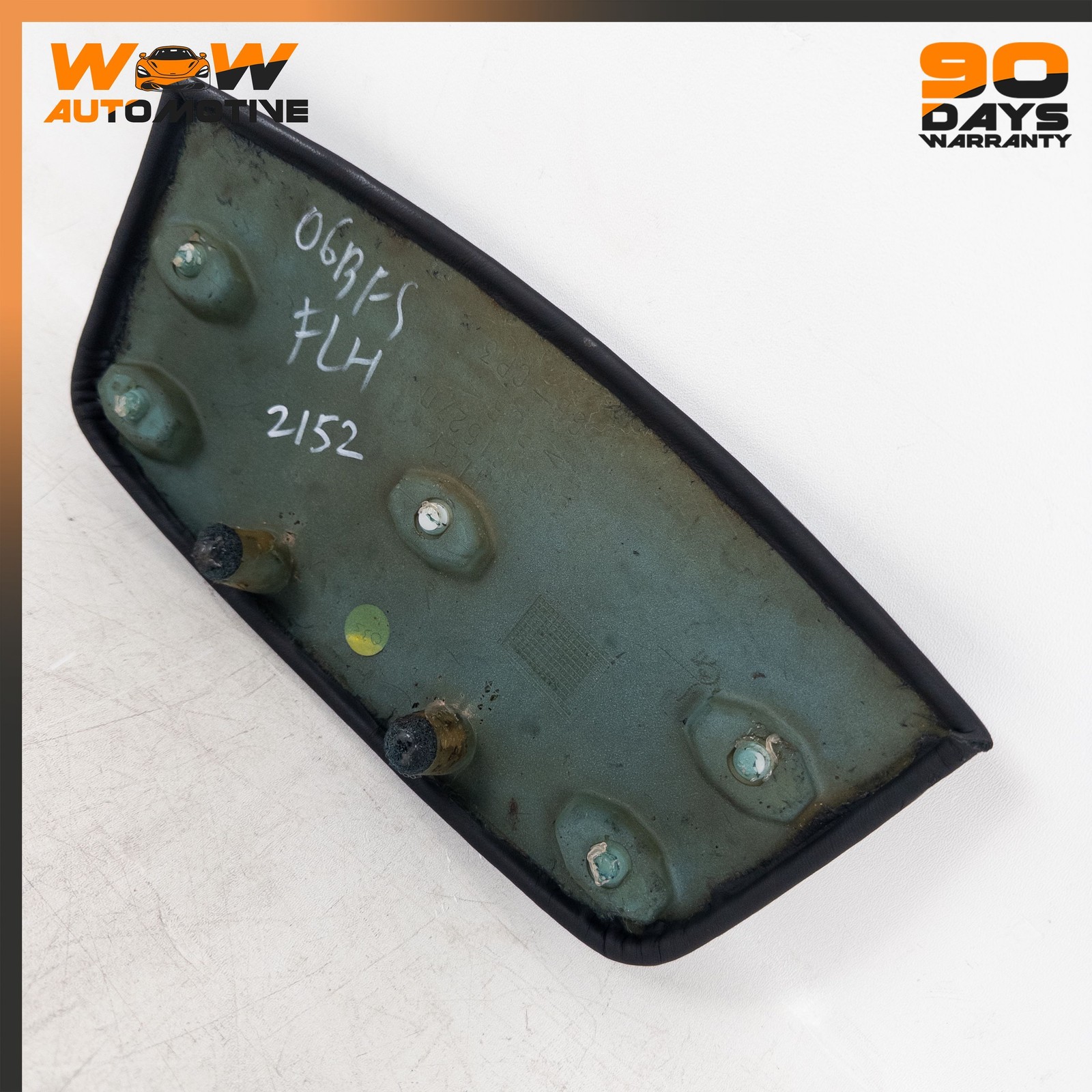 06-13 BENTLEY CONTINENTAL FLYING SPUR FRONT LEFT RIGHT SEAT BACK COVER OEM