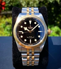 TUDOR Black Bay 41mm 79543 Steel and Gold Automatic Watch Yellow Gold