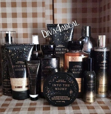 Bath & Body Works INTO THE NIGHT 11PC Collection Set Bundle