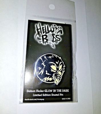 NEW Helluva Boss DEMON STOLAS ''GLOW IN THE DARK'' Enamel Pin SOLD OUT