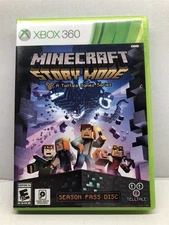 Minecraft: Story Mode - Season Pass Disc (Xbox 360, 2015) Complete Tested