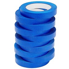 10 Pack Blue Painters Tape 3/4 inch, Blue Masking Tape Bulk Multi Pack, 0.75 ...