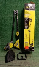 RYOBI 40V HP Brushless Whisper 17" Carbon Fiber String Trimmer- Tool Only *READ*