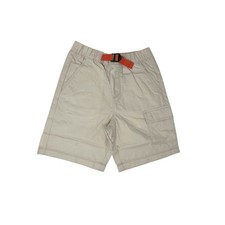 Hanna Andersson Trekker Shorts Light Oat Orange Belt NWT Cotton Cargo. Size 3